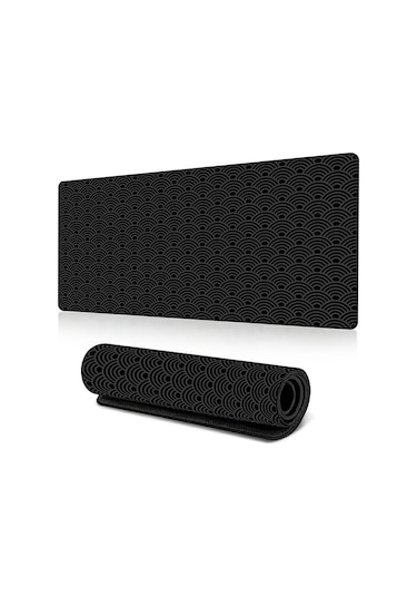 Cbtx 400 900 3mm Soyut Desenli Büyük Mouse Pad Kaymaz Kauçuk Masaüstü Mat - Pattern-21