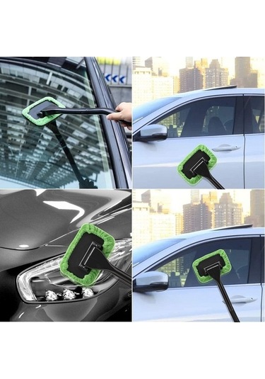 Dancemonkey Araba Ön Cam Temizleme Fırçası Ve Sisleyici Toz Giderme Araba Yıkama Aracı