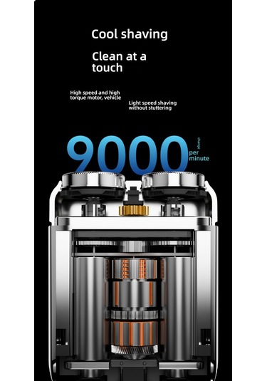 Yeni Seyahat Elektrikli Tıraş Makinesi, Mini Ve Taşınabilir Beyaz