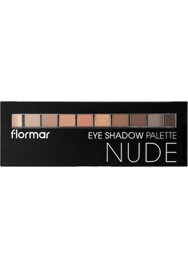 Flormar 10'lu Far Paleti (AÇIK NUDE VE TOPRAK TONLARI) - Eyeshadow Palette - 001 Nude - 8690604479511