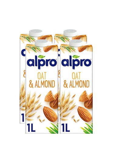 Alpro Yulaf & Badem İçeceği 4 x 1 L