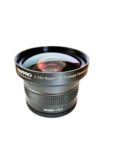 Raypro 67 MM 0.25x Pro HD Fisheye + 12.5 Dioptri Makro Lens