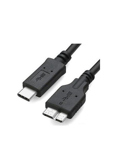 5243 Usb Type C To Micro Usb 3.0 Taşınabilir Hdd Hard Disk Kablosu 3m 3 Metre