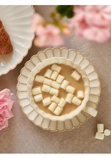 Roomi Seramik Çay Takımı 250 Ml, Fincan Ve Tabak Seti 168297816 Açık Kum Rengi