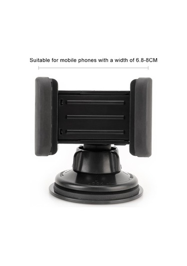 Joyhub 3r-1005 Evrensel Araç Için Vantuzlu Telefon Tutacağı - Siyah Siyah Torpido Üstü Yok Fı7m45