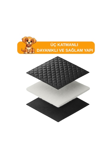 Beylini Kedi Köpek Araç Koltuk Örtüsü Su Geçirmez Koltuk Koruyucu 150 x 200 CM