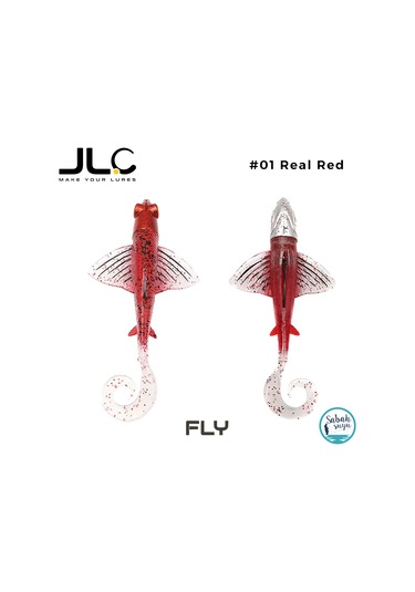 Jlc Fly 170 Set 17cm 180gr 01 Real Red Silikon Balık