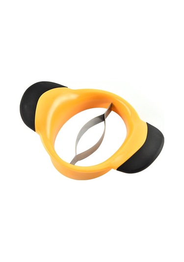 Sones 2 Adet Meyve Kesme Aleti Paslanmaz Çelik Mango Ayırıcı Sarı