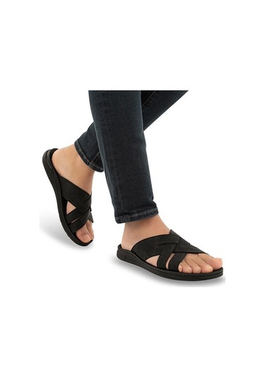 Muya Tiger Anatomik Dört Mevsim Erkek Terlik Siyah 40 Siyah