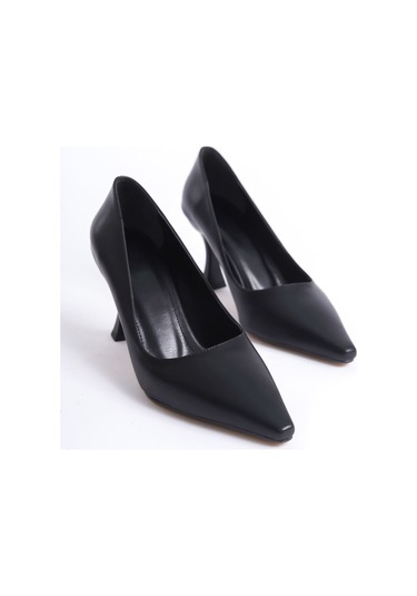 Cordelia Kadın Mat Siyah Stiletto Siyah