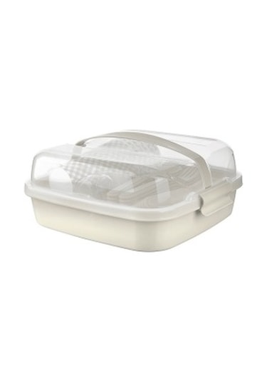 Piknik Seti -32 Parça ( İçiçe Geçebilen Çatal+Kaşık+Bıçaklı )AP-9 Çok Renkli