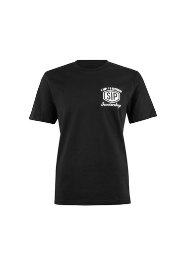 Sıp Scootershop Sıp T-shirt - 1 Up / 3 Down Siyah / Sıp