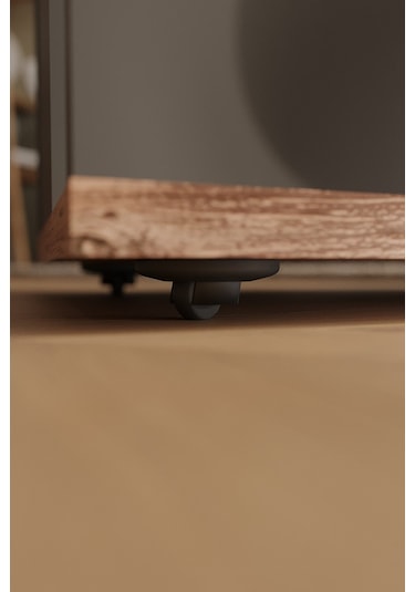 Bofigo C Sehpa Tekerlekli Sehpa Yan Sehpa Koltuk Sehpası Çam - An