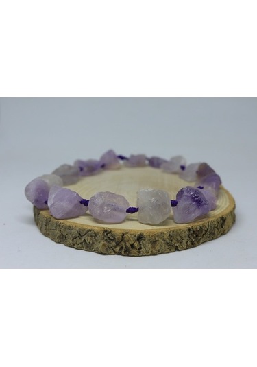 Ametist Taşı Açık-Şeffaf Renk Kristalize Ham Parçalar/Adet (19480