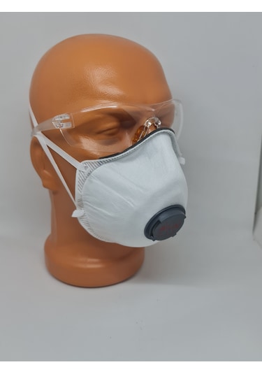 Bln Bm 033 Ffp3 Konik Ventilli Toz Maske 20adet