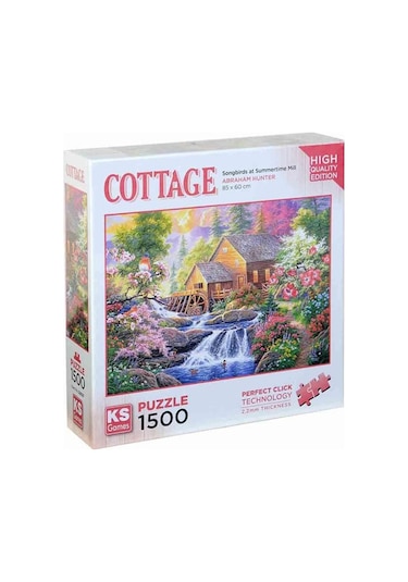 Ks Games Puzzle 1500 Parça Songbirds At Summertime Mill
