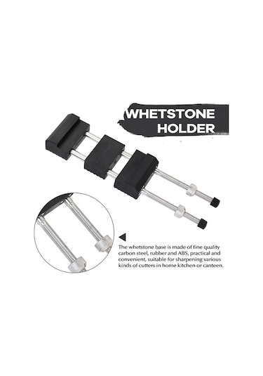 Didadodo Ayarlanabilir Kaymaz Bileme Taşı Tutucu - 135-220mm Taşlar İçin, Küçük Taşlar İçin Uygun