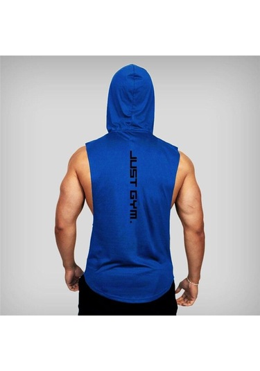 Mavi Muscleguys Yeni Moda Spor Pamuk Kolsuz Gömlek Erkek Spor Salonu Kapüşonlular Tank Top Erkekler Spor Gömlek Vücut Geliştirme Atlet Egzersiz Yelek Erkekler Mavi Muscleguys Yeni Moda Spor Pamuk Kolsuz Gömlek Erkek Spor Salonu Kapüşonlular Tank Top Erkekler Spor Gömlek Vücut Geliştirme Atlet Egzersiz Yelek Erkekler