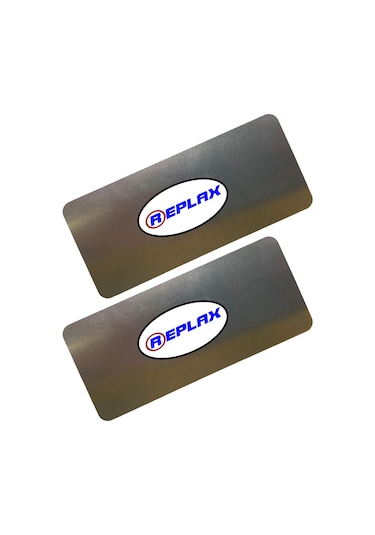 Rötuş Çeliği 4cmx9cm. Paslanmaz 2 Adet