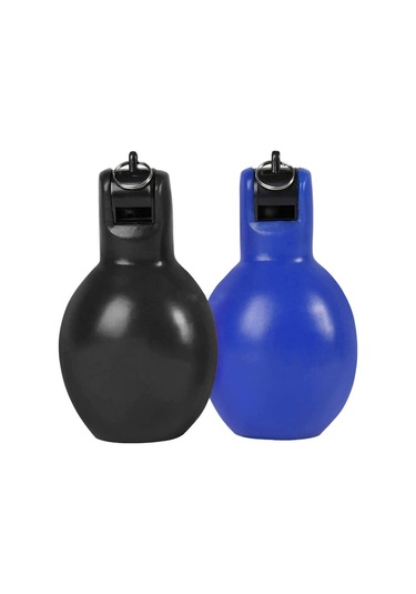 Homyl 2 Parça El Sıkma Düdük Antrenörler Siyah-ve-mavi Siyah Ve Mavi