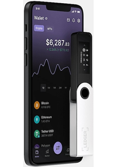 Ledger Nano S Plus Type-C 64 GB Kripto Cüzdan Siyah