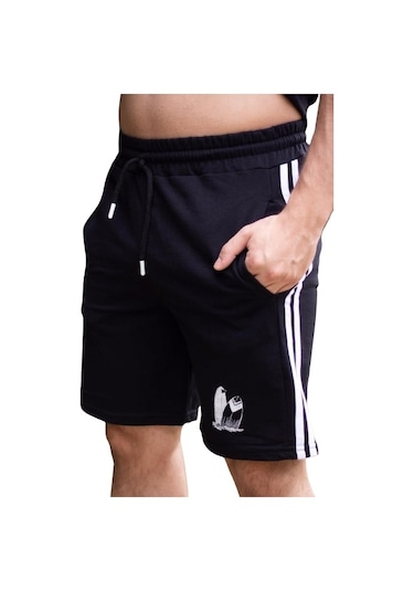 Pamuklu Rahat Yumuşak Dokulu Erkek Alt - Üst Şort Takım 23EEST0171