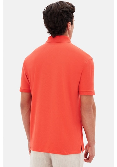 Twn Slim Fit Mercan Pike Dokulu T-shirt 4ec146011784m MERCAN