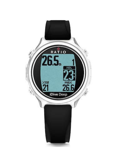 Ratio Idive Deep Dalış Bilgisayarı Gri - Siyah