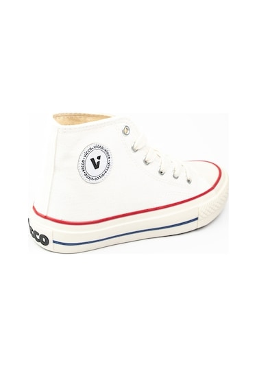 Vicco 925. F24y. 219 Star Beyaz Keten Bilekli Sneaker 001