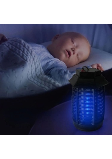 Bfs Tutma Ve Asma Saplı Ledli Sinek Makinası 2w Sinek Öldürücü Uv Mor Işıklı Aparat