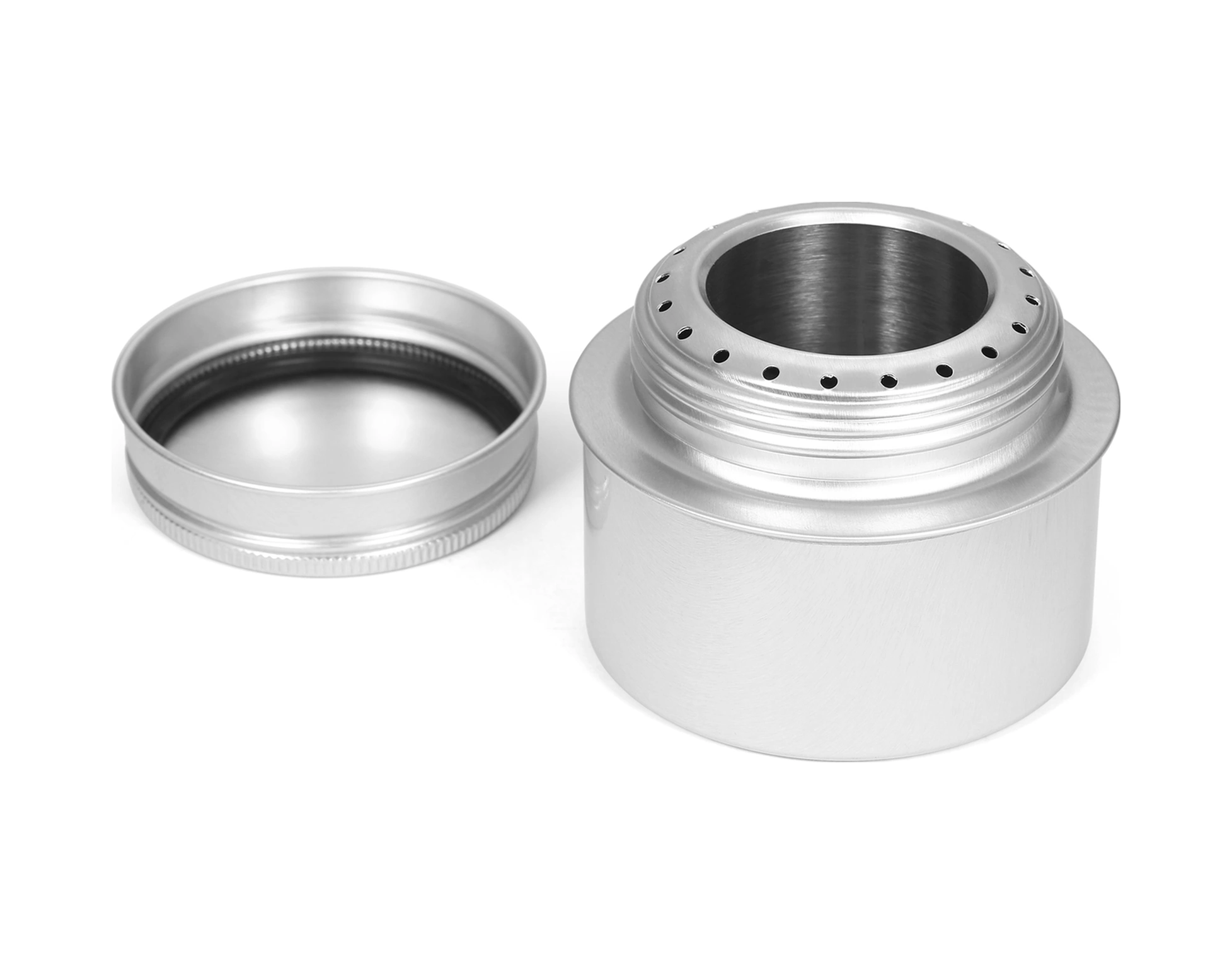 Yunboo Alüminyum Alkol Fırını Hwl-34a Gümüş - Ultra Hafif, Dayanıklı, Kamp Ve Doğa Etkinlikleri İçin Taşınabilir Gümüş