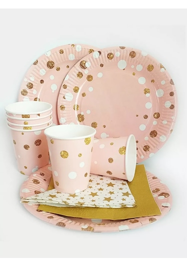 Fiesta Pembe Parti Tek Kullanımlık Kulp Bardak 226587633 100 adet