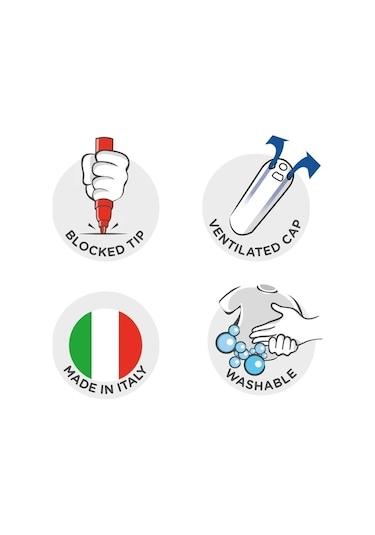 Carioca Perfume Kokulu Keçeli Boya Kalemi 12'li