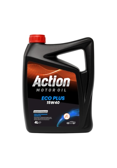Action Çok Dereceli Eco Plus 15W-40 Motor Yağı 4 L