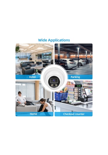 Vkemall 2mp Gece Görüşlü 1080p Cctv Güvenlik Kamerası - Ntsc Dvr Uyumlu, Abd/ Kanada/ Japonya/ Meksika İçin