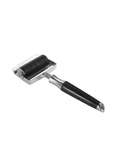 Primepickings 304 Paslanmaz Çelik Erişte Kılıcı, Siyah Renk Ahşap Saplı, 2,5 Mm, Kalınlaştırıcı, Mutfak Kullanımı, Multifункциональ Diğer