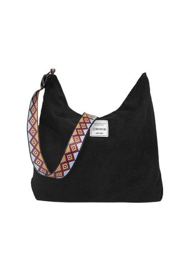 Şık Ve Dayanıklı Unisex Seyahat Çantası, Geniş Hacimli Sırt Çantası, Erkek Ve Kadın İçin Çapraz Askılı Modeller, Pratik Ve Konforlu Gezi Çantaları Siyah