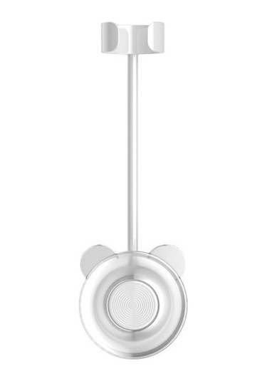 Joyhub Strade Store Ayarlanabilir Saç Kurutma Makinesi Tutucu Eller Serbest Yapışkan Bükülebilir Çubuk Saç Aleti Beyaz Yx55f0