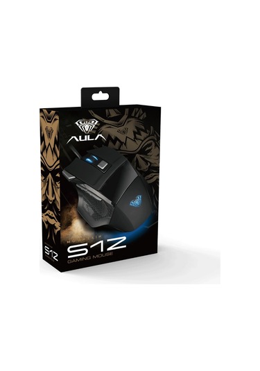 Aula S12 7 Tuşlu Makrolu Kablolu Optik Oyuncu Mouse