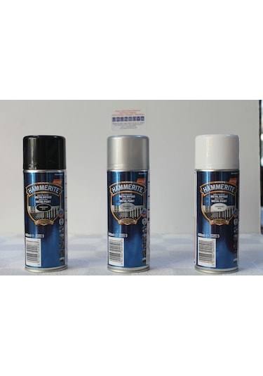 Hammerite Direkt Pas Üstü Pürüzsüz Metal Boyası Sprey 400 Ml