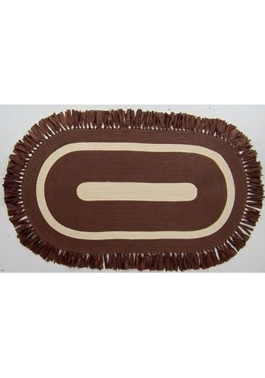 Jüt Halı El Yapımı Oval Model:202