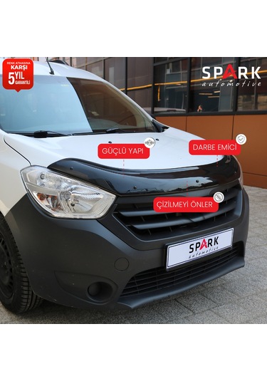 Dacia Dokker 2012-2019 Uyumlu Kaput Rüzgarlığı 3mm