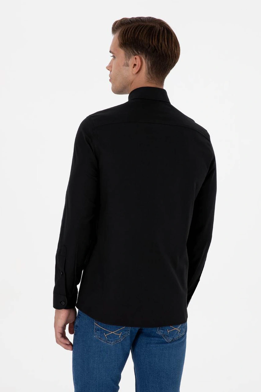 U.s. Polo Assn. Nova025k Siyah Erkek Gömlek 2225592 Siyah