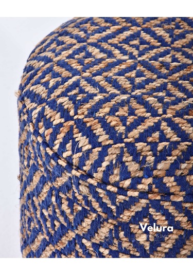 Montana Blue - Puf Mavi