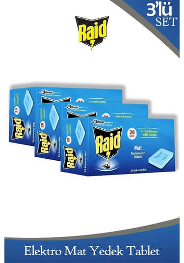 Elektromat 20 Tablet X 3 Adet
