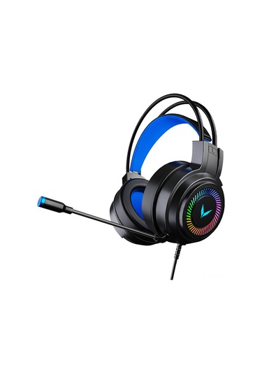 Kosona G58 Kulaküstü Oyun Kulaklığı 7.1 Çevresel Sesli Mikrofonlu, Renkli Işık Ve 3.5mm+usb Bağlantılı Siyah Bilgisayar/ps4/smartphone Uyumlu