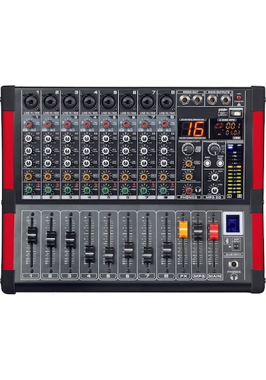 Odo Mx-8m99-3 8 Kanallı Dsp Efektli 2x340 Watt Anfili Power Mikser