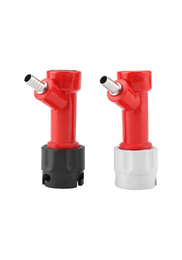 Vkemall Plastik Kola/7up Tankı Bağlantı Elemanı, Ev İçi Biracılık Keg Sistemi İçin, Gaz Ve Akışkan Ayırıcı Siyah Ve Gri