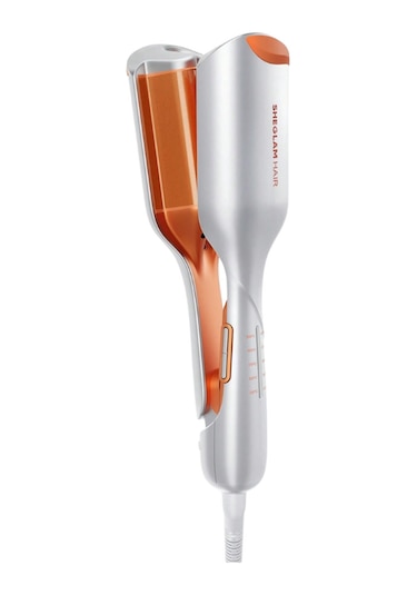 Sheglam 25 Mm Bukle Maşası Plaj Dalgaları, 5 Isı Ayarı, Çift Voltaj Gri