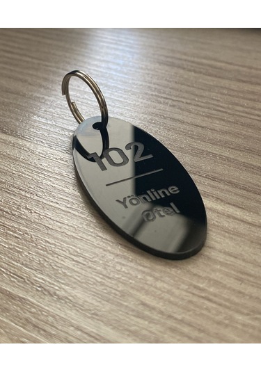 Siyah Parlak Minimal Kişiselleştirilebilir Otel Bungalov Apart An